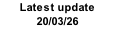 Latest update 20/03/26